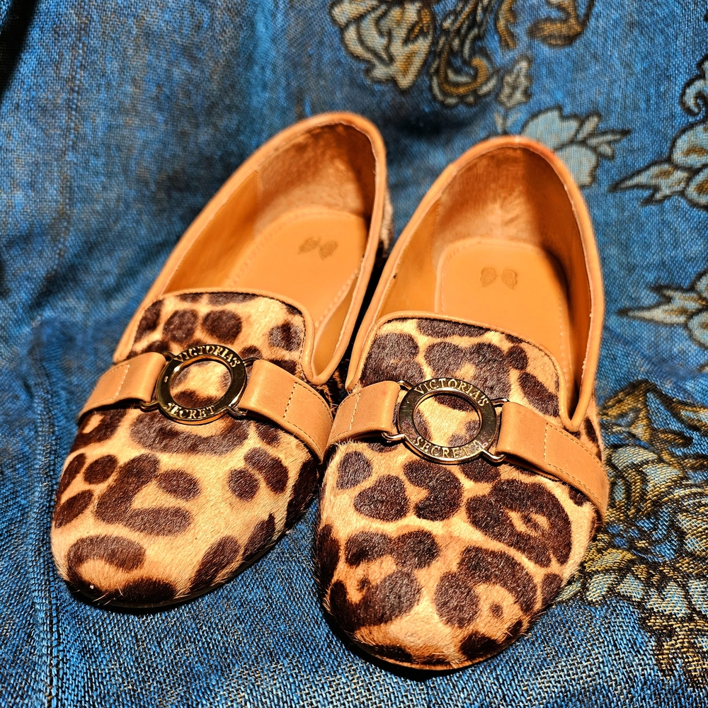 Animal Print Loafers